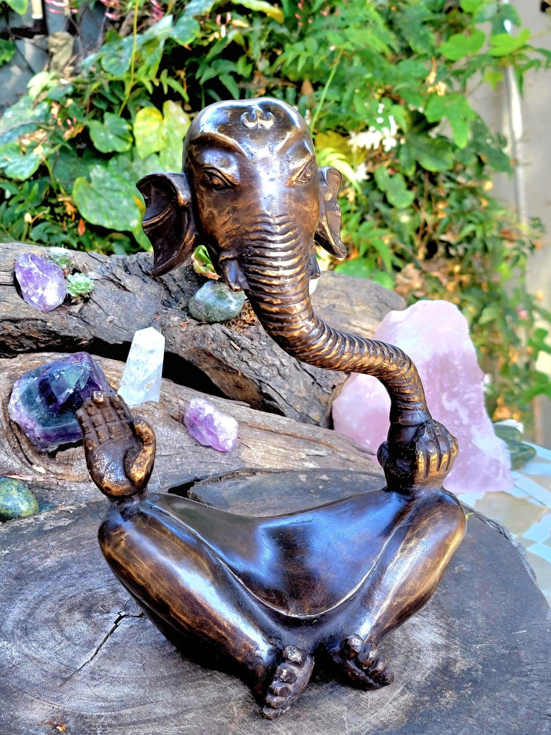 Unique Lord Ganesha Statue, Remover of All Obstacles Vibe - SOUTHBAYSALTS 