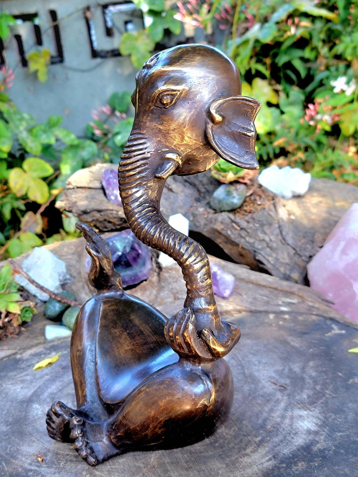 Unique Lord Ganesha Statue, Remover of All Obstacles Vibe - SOUTHBAYSALTS 