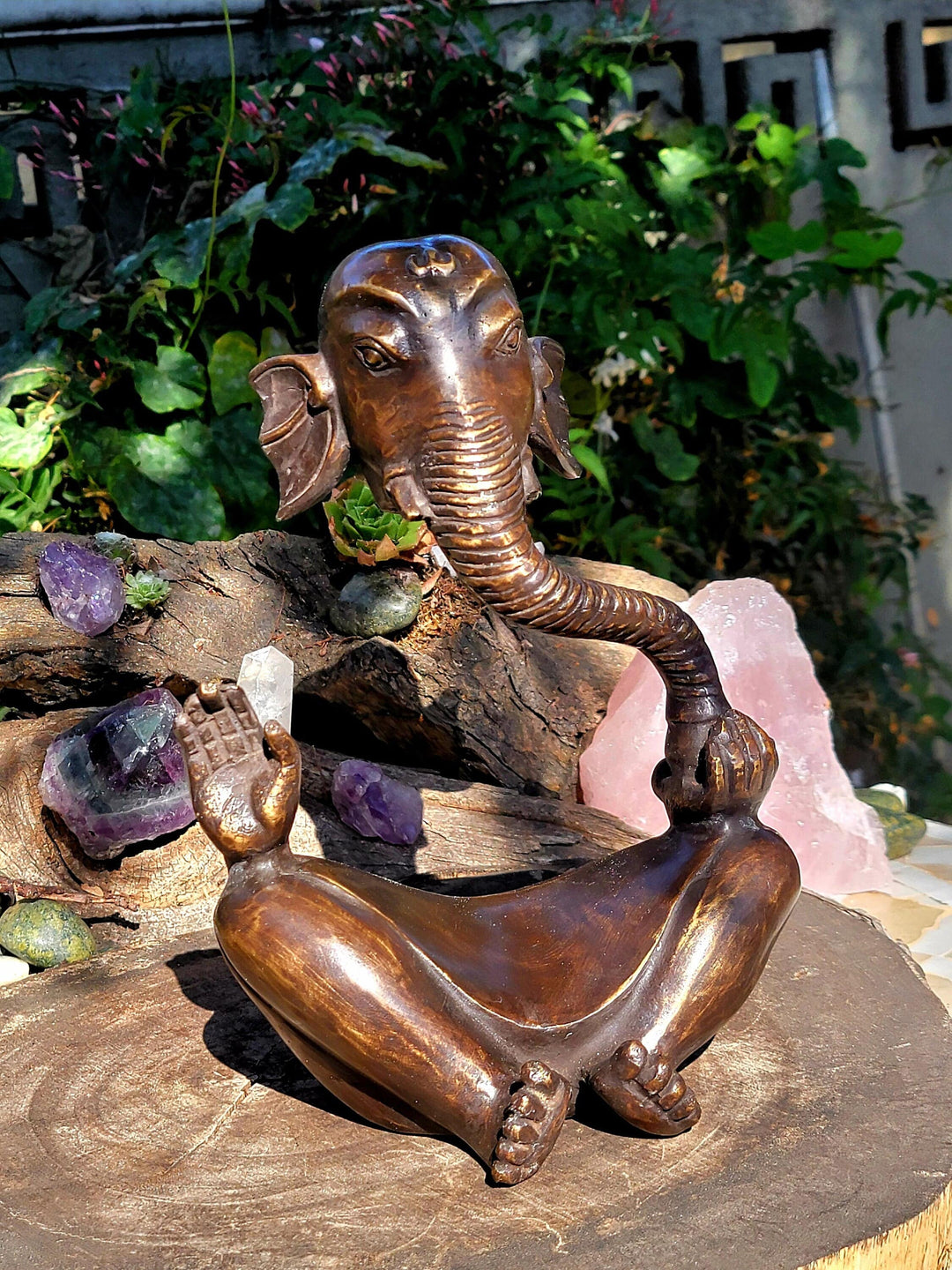 Unique Lord Ganesha Statue, Remover of All Obstacles Vibe - SOUTHBAYSALTS 