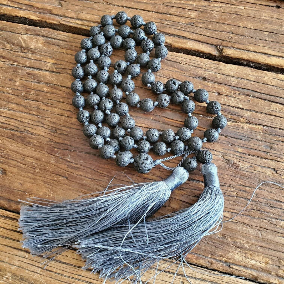 Mala Prayer Beads, Meditation Beads, 108 Mala Prayer Necklace - SOUTHBAYSALTS 