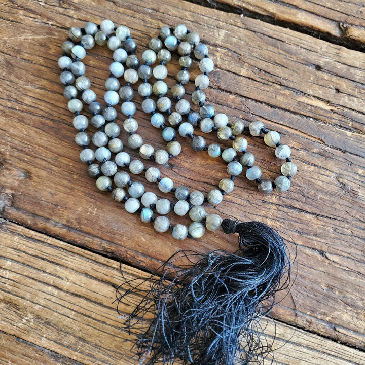 Mala Prayer Beads, Meditation Beads, 108 Mala Prayer Necklace - SOUTHBAYSALTS 