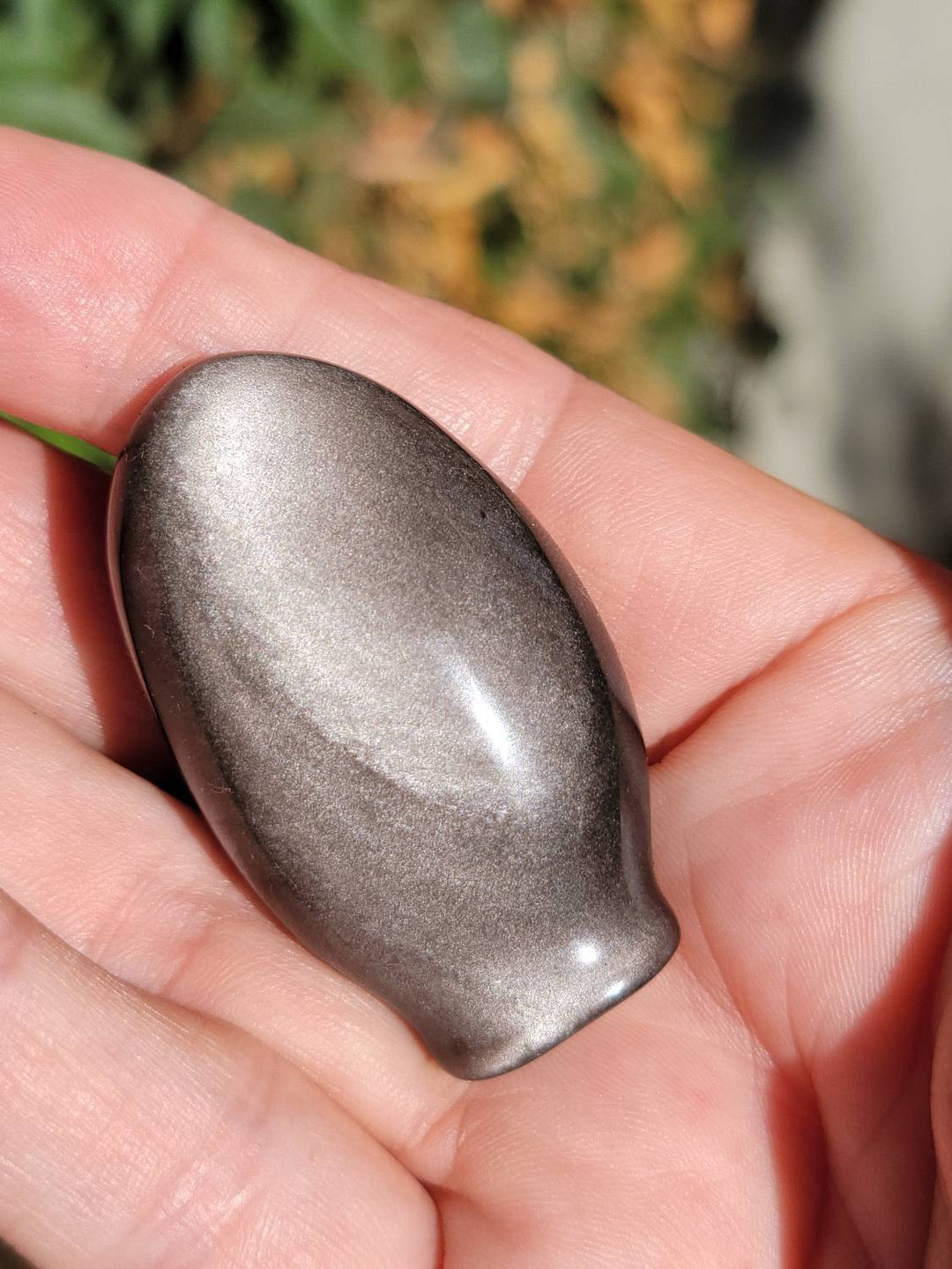 Golden Sheen Obsidian Portal of Life, Protection Energy Stone - SOUTHBAYSALTS 