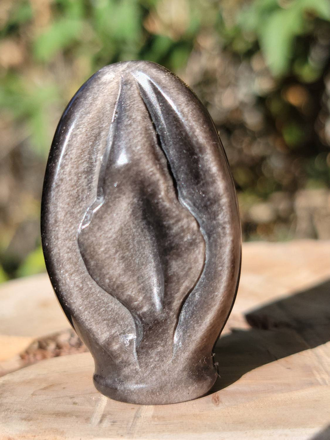 Golden Sheen Obsidian Portal of Life, Protection Energy Stone - SOUTHBAYSALTS 