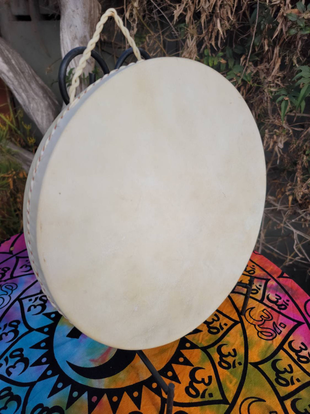 Hand Painted Ocean Drum, Wave Whisperer: Ocean Drum for Soothing Soundscapes - SOUTHBAYSALTS 