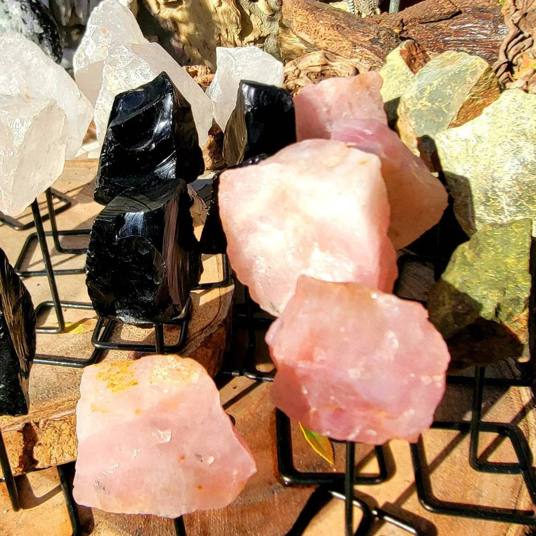 Crystals on a Stand, Rock Your Decor: Stunning Raw Crystals for a Touch of Natural Energy - SOUTHBAYSALTS 