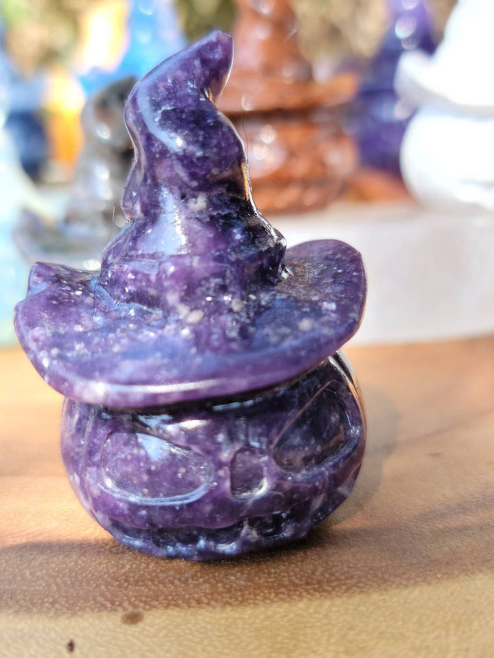 Crystal Pumpkin Witch Carvings, Pumpkin Power: Crystal Cuties with a Magical Twist - SOUTHBAYSALTS 