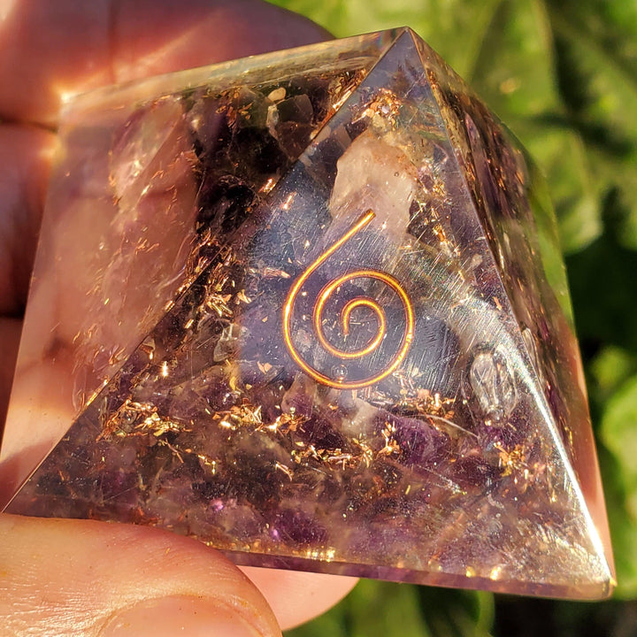 Orgonite Pyramids, Orgone Pyramids, Multiple Choices of Crystal Orgone Pyramids - SOUTHBAYSALTS 