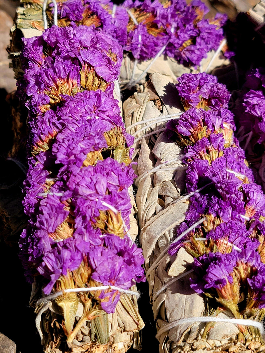 Sage, California White Sage with Purple Blooms - SOUTHBAYSALTS 