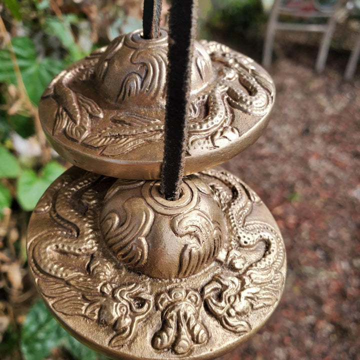 Tingsha Bells, Chime Your Way to Clarity: Tibetan Tingsha Bells for a Fresh Start! - SOUTHBAYSALTS 